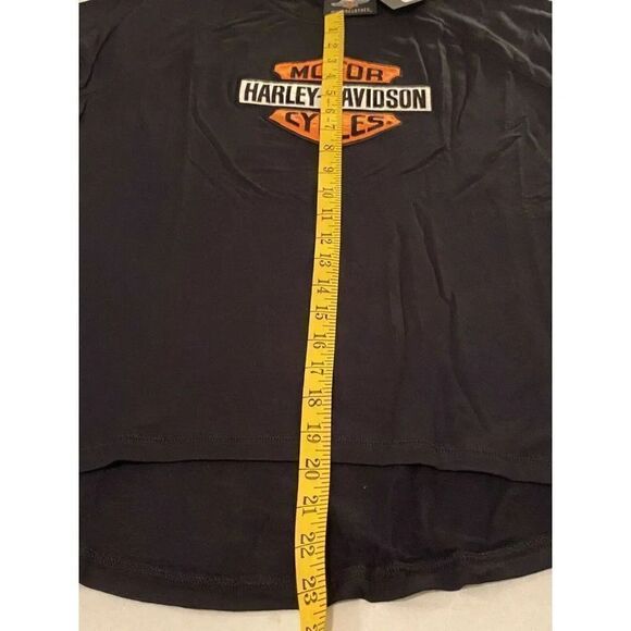 COPY - Harley-Davidson Women Sz M Patch Logo Black Crew - Picture 6 of 8